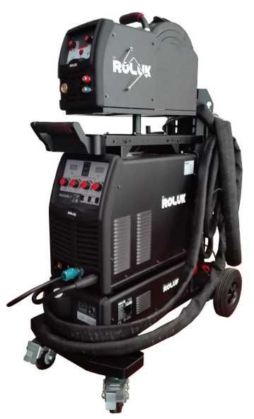 Maq. Soldar Semi-Automática Inverter Refrigerada Roluk MIG500R-3  JR19