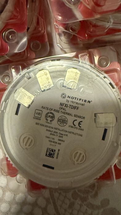 Detetores de fogo Notifier endereçaveis Nfxi-opt  Nfxi-tdff
