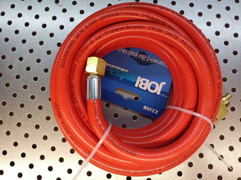 Elastyczny przewód do palników gazowych dekraskich wąż do gazu 5m