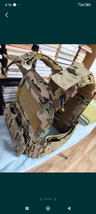 Kamizelka taktyczna Multicam certyfikaty metka firmy Emerson