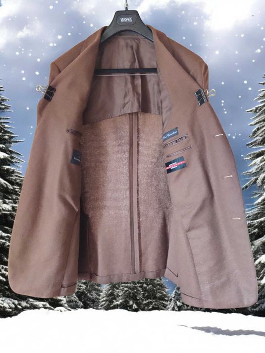 Ermenegildo Zegna мужской кашемировый пиджак