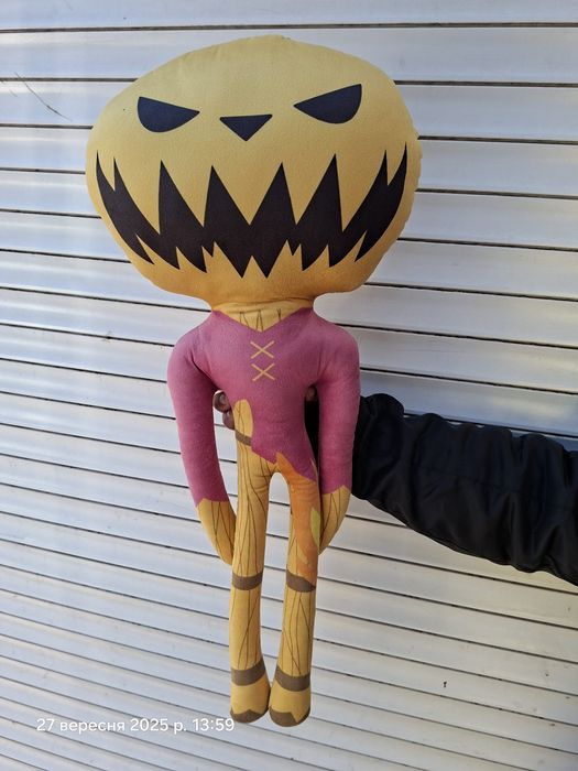 Тыквеноголовый человек тыква 55 см Хэллоуин Halloween Хелловін