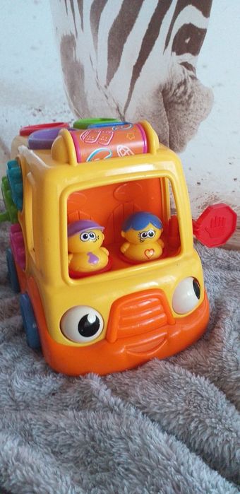 Zestaw zabawek układanki straż pozytywka