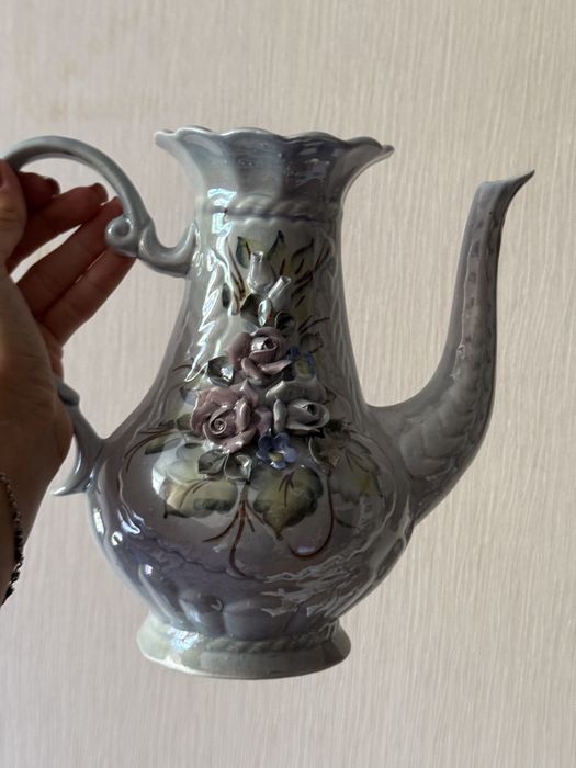 Кавовий сервіз з ліпленням