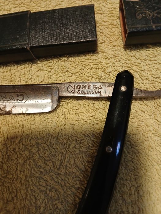 Navalha vintage Omega