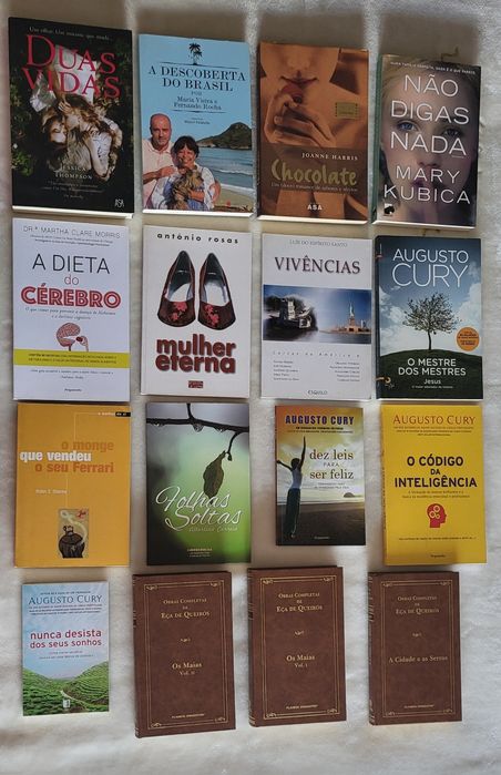 Livros como novos/usados VÁRIOS