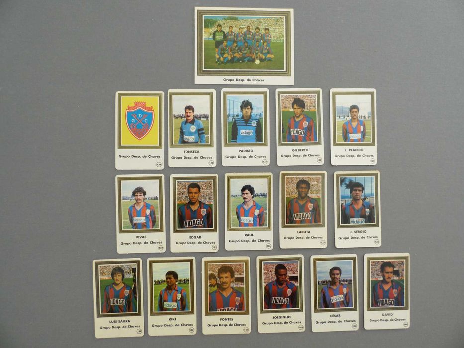 Calendários Coleção Cromogal, Os notáveis da 1ª Divisão 1987/88