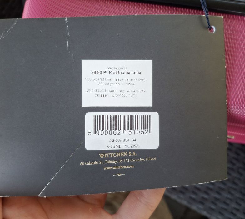 Kuferek podróżny Wittchen