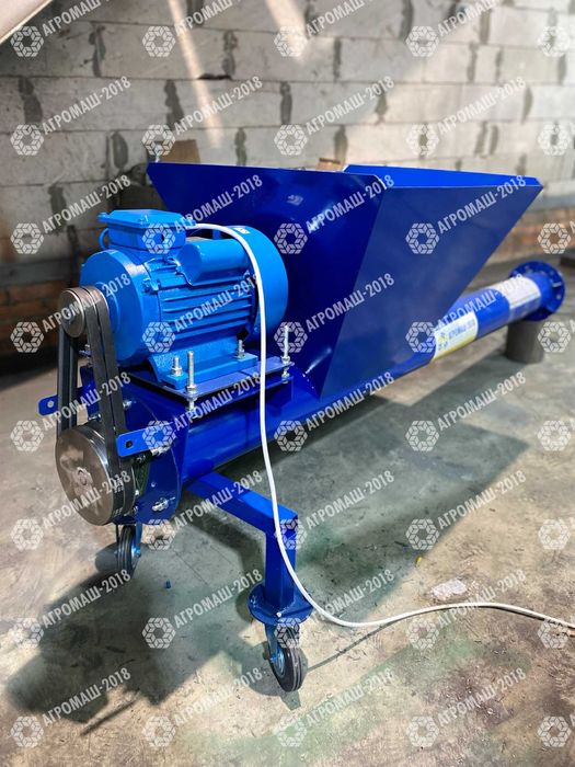 Шнековий завантажувач,погрузчик зерна,протруювач,підборщик.Ø219