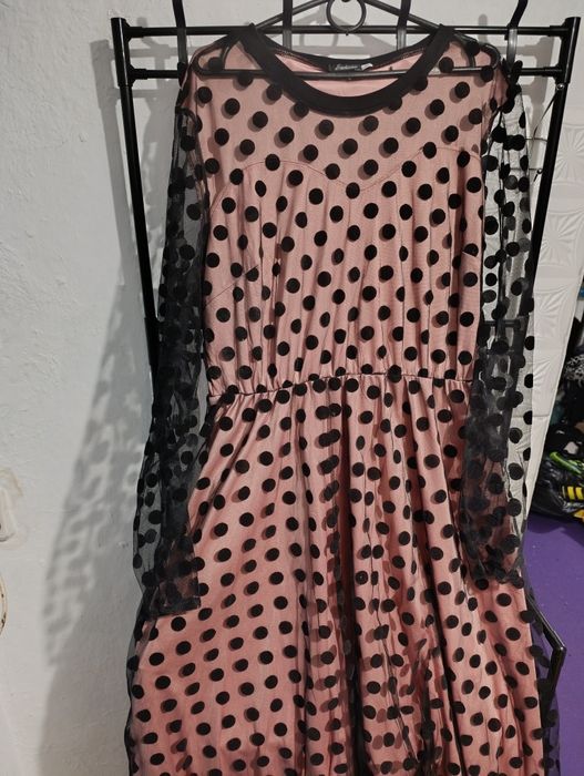 Платье с паетками р 58-62