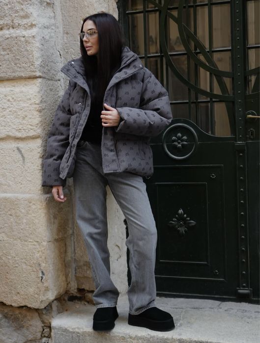 MS. Est2018 натуральный пуховик куртка бомбер оригинал