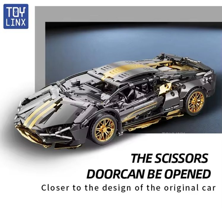 Конструктор 1в1 Lamborghini Sian Technic Lego с Управлением 1280 + шт