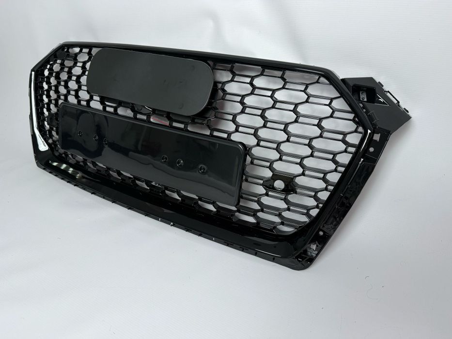 Audi A5 F5 Gril Atrapa Chłodnicy Plaster Miodu 16-19 PDC Kamera Czarny