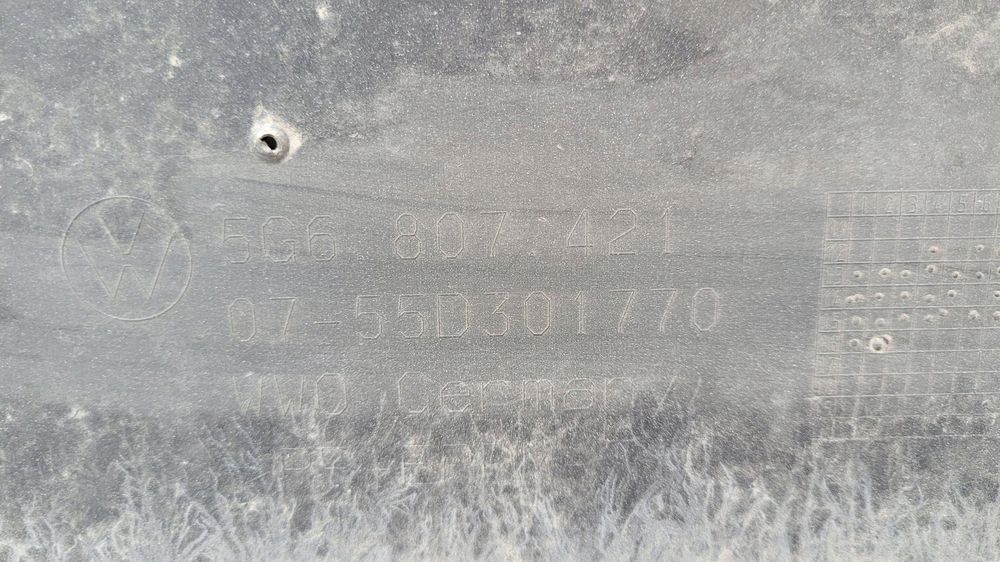 volkswagen golf vii 7 gti 5g6 zderzak tylny tył