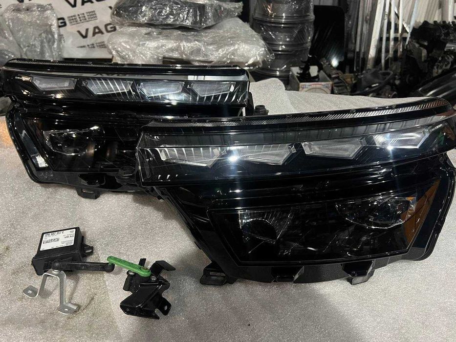 Фары Full LED Skoda Kamiq Шкода Камик Фонари Оптика