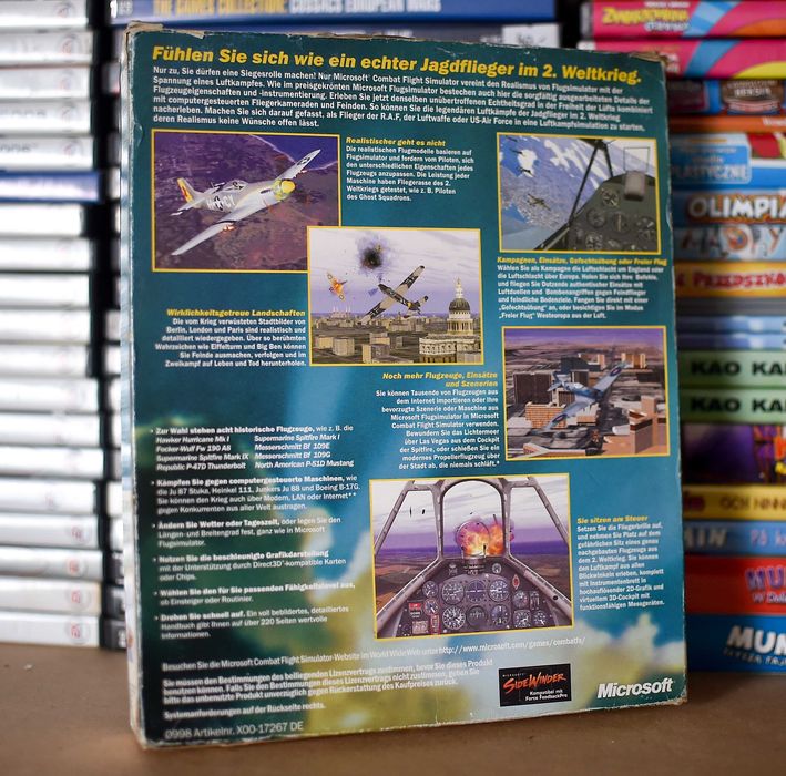 PC # Microsoft Combat Flight Simulator Big Box