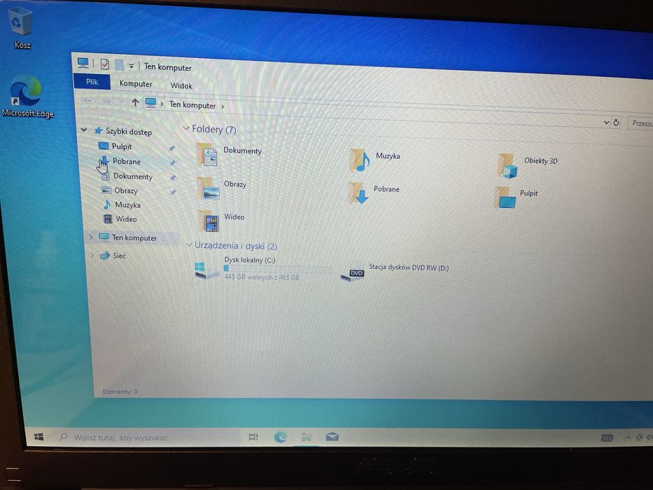 Laptop ASUS 15.6" do internetu/filmów – 4GB RAM / 500GB HDD