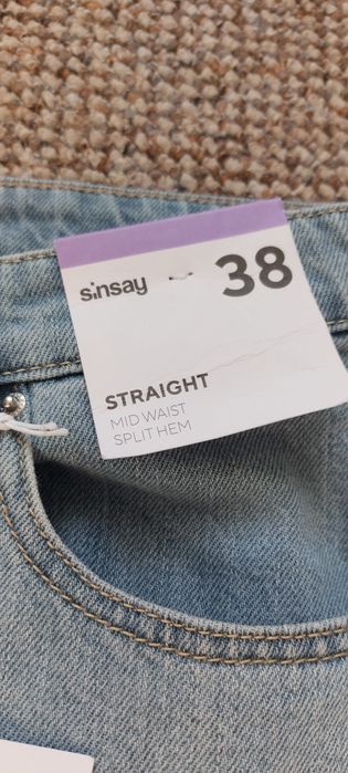 Nowe jeansy! Mega modny kolor