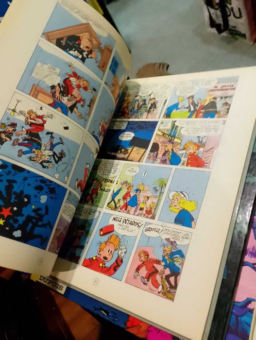 Spirou e Fantásio Edição Francesa e Alemã 4 unidades