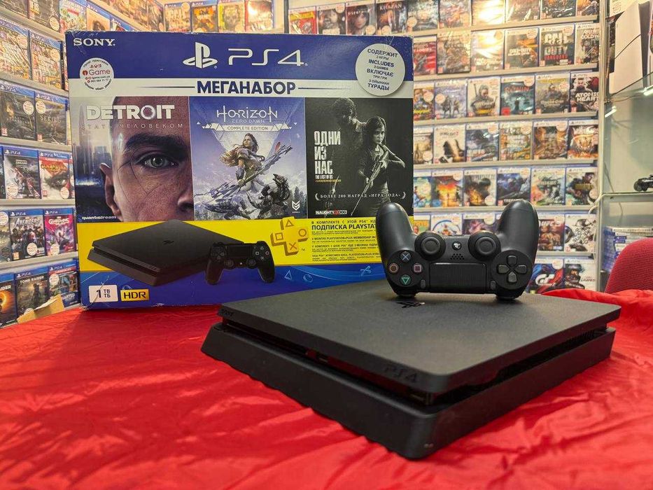 Ігрова приставка Ps4 Slim 1Tb, 18міс гарантія igame