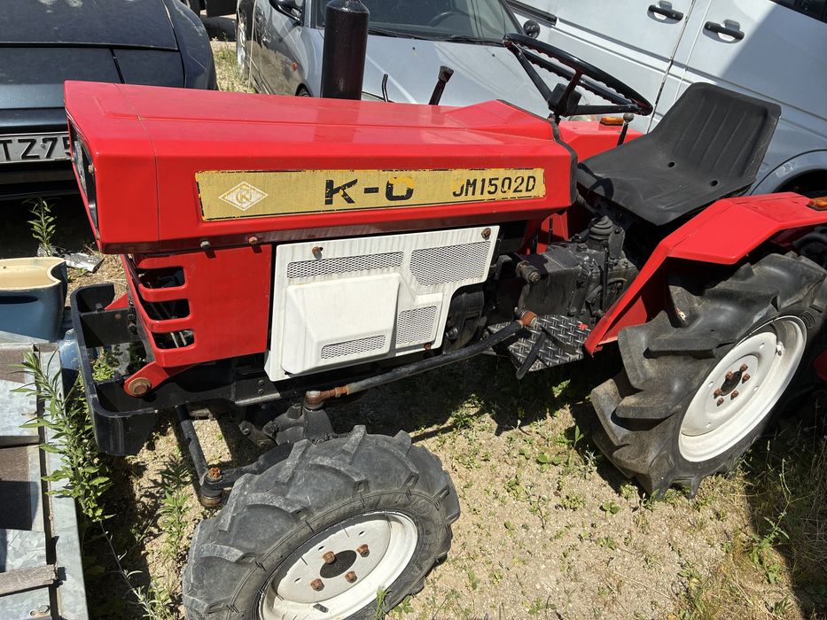 Mini Trator K-O UM1502D 4x4 – 15 CV – Pronto a Trabalhar