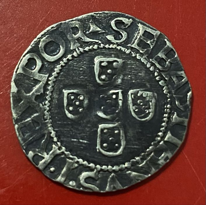 Moeda (2052) D. Sebastiao I - 1/2 Tostao