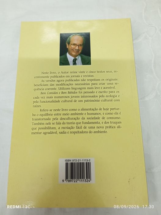 Livro " Bem comidos e bem bebidos"