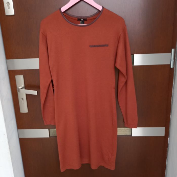Sweterkowa sukienka-H&M roz.M