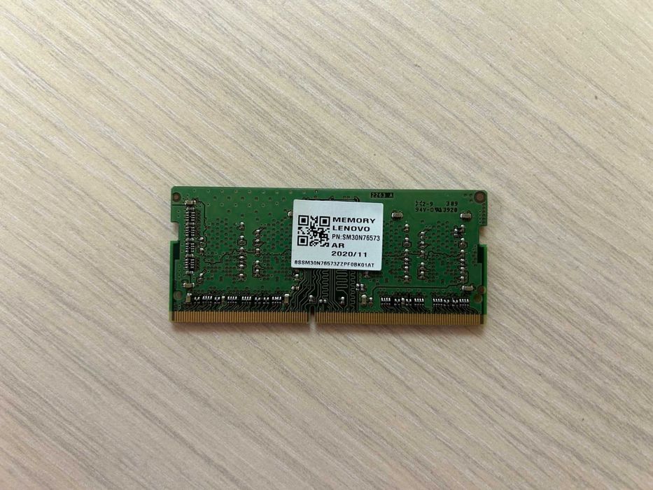 Оперативна пам'ять SO-DIMM MICRON DDR4 4GB 3200 MHz для ноутбука
