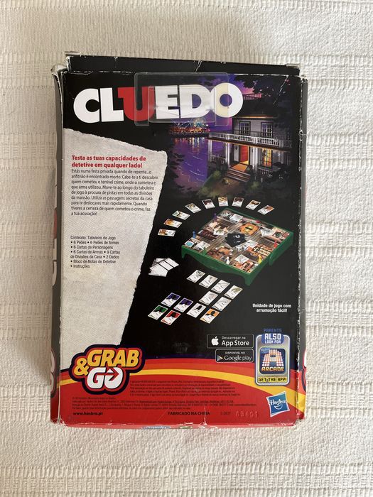 Jogo Cluedo Grab & Go