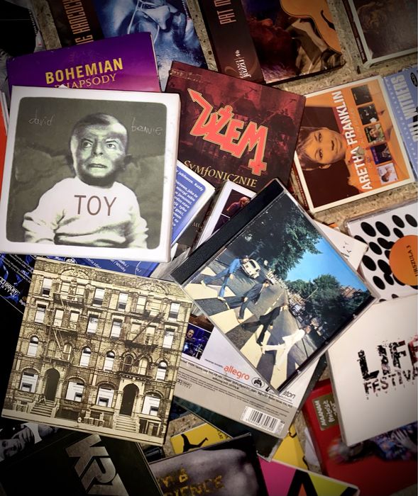 Tanio Płyty CD rock, jazz, klasyka – Dżem, Beatles, Zeppelin, Bowie