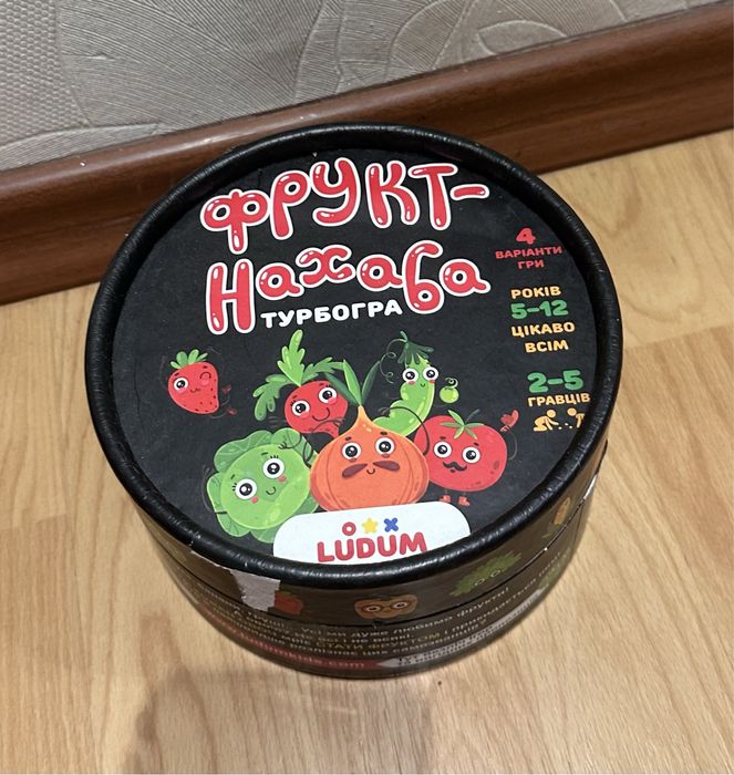 Настільна гра «Фрукт-Нахаба», Ludum, 5-12 років
