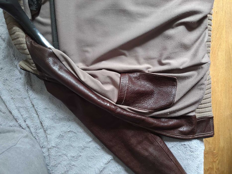 Kurtka skórzana BOMBERKA