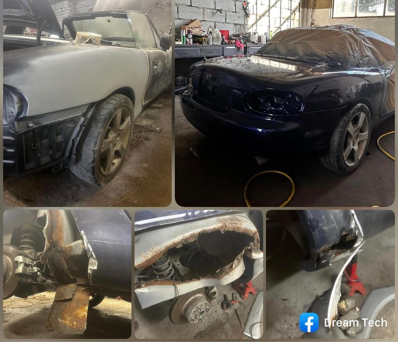 Konserwacja Podwozia Naprawy Blacharskie Poprawki Lakiernicze