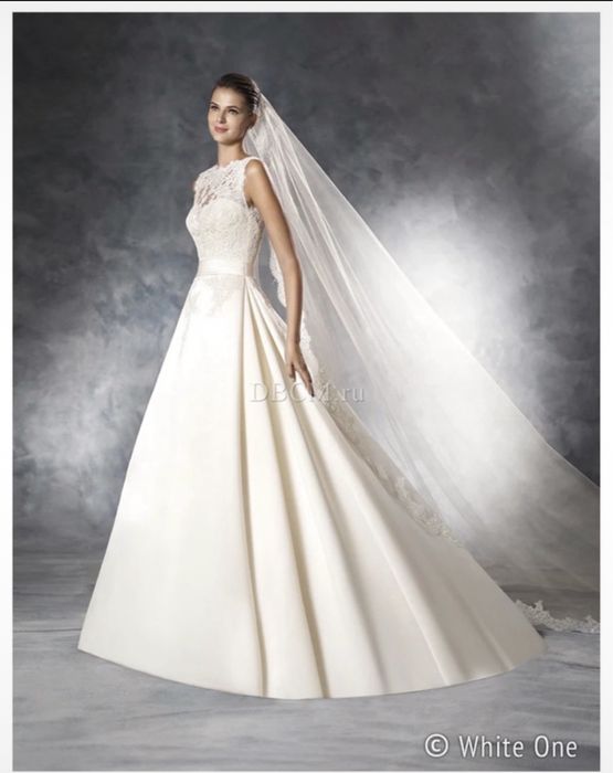 Vestido noive white one barcelona