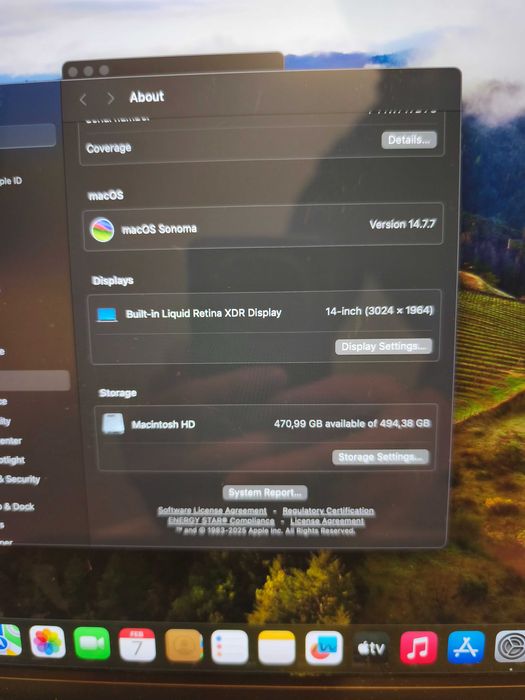 Macbook Pro 14" 16GB