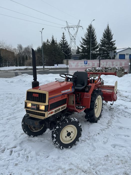 Traktorek traktor ogrodniczy Yanmar F16D z glebogryzarką | Raty |