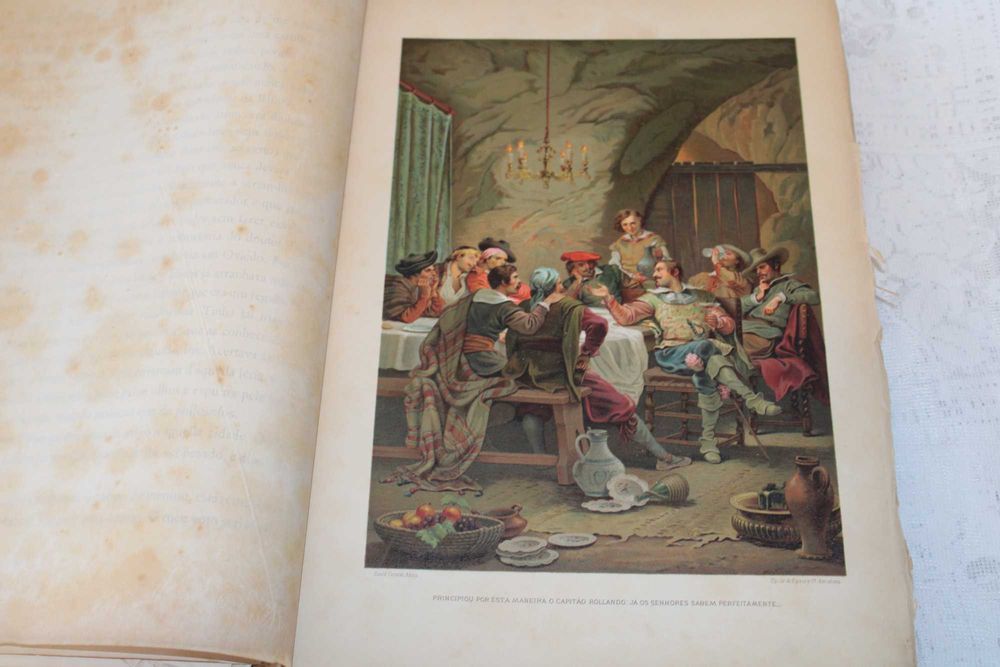 2 Livros História de Gil Braz de Santilhana. 1 edição, de 1885 e 1886