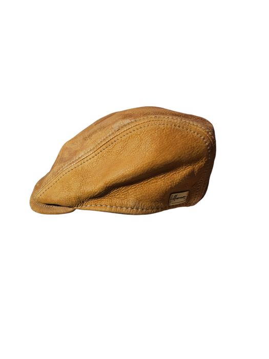 Кепка кожаная,Италия,58 размер,производитель Herman 1874.