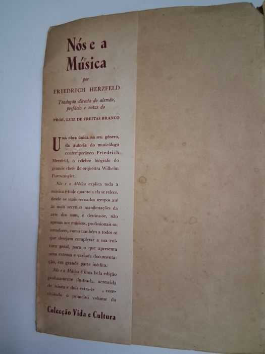 Nós e a Música de Friedrich Herzfeld