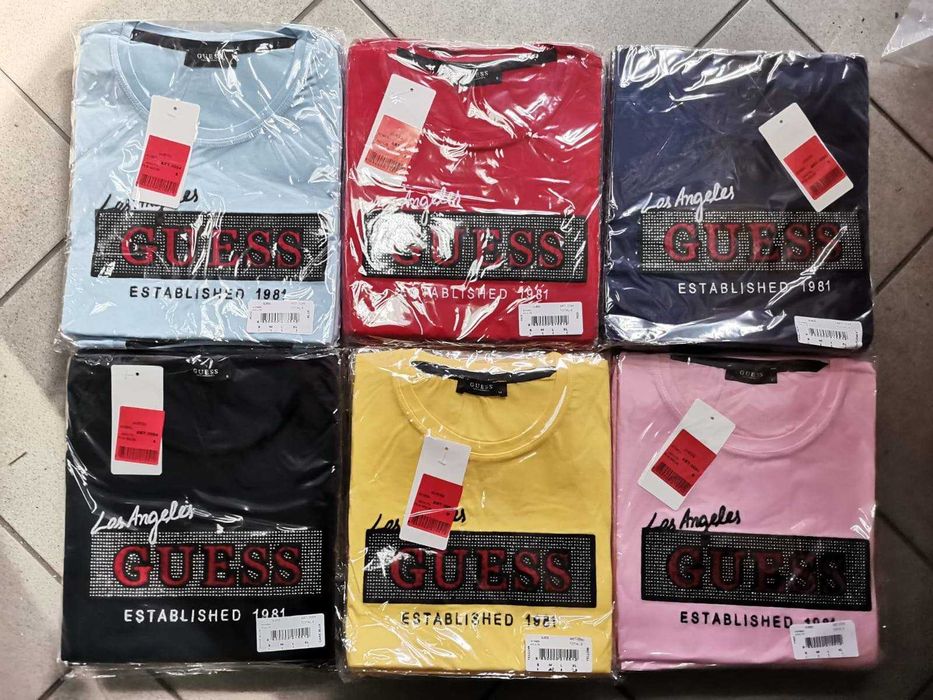 Guess Koszulka Damska Cekiny