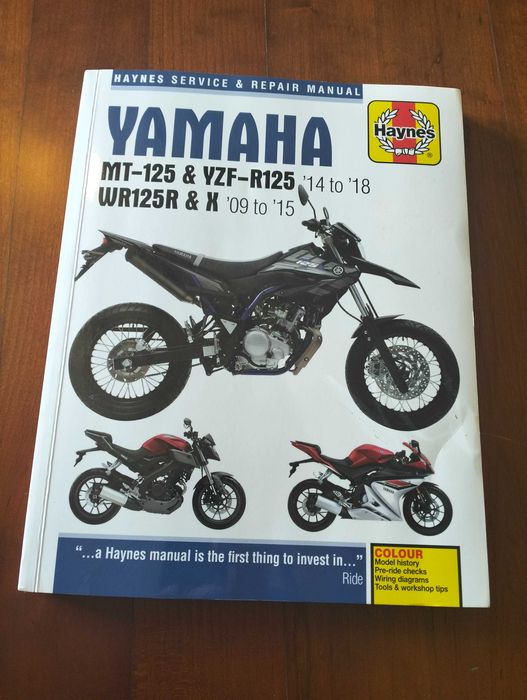 Haynes - Yamaha MT 125/ YZF R125 / WR125R-X (manual técnico)