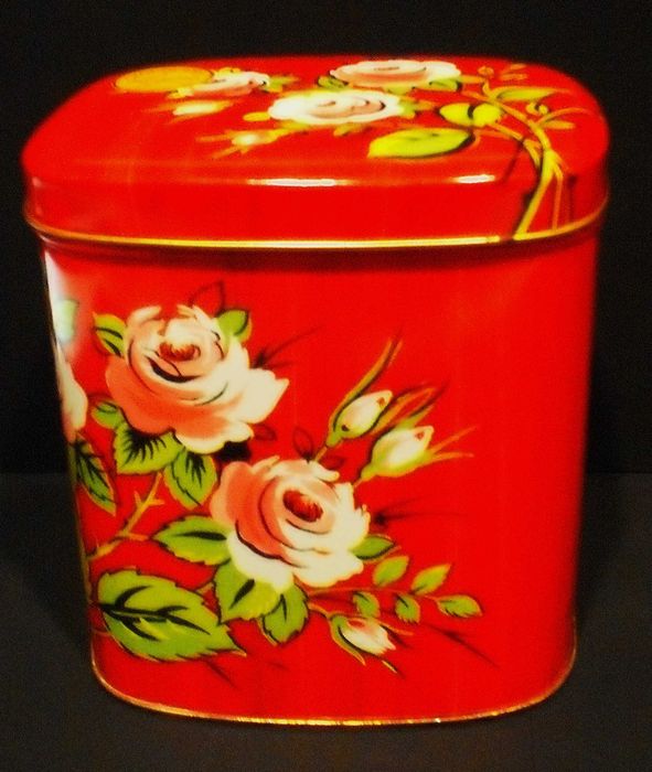 Regina caixa em lata antiga de chcolates - anos 60/70