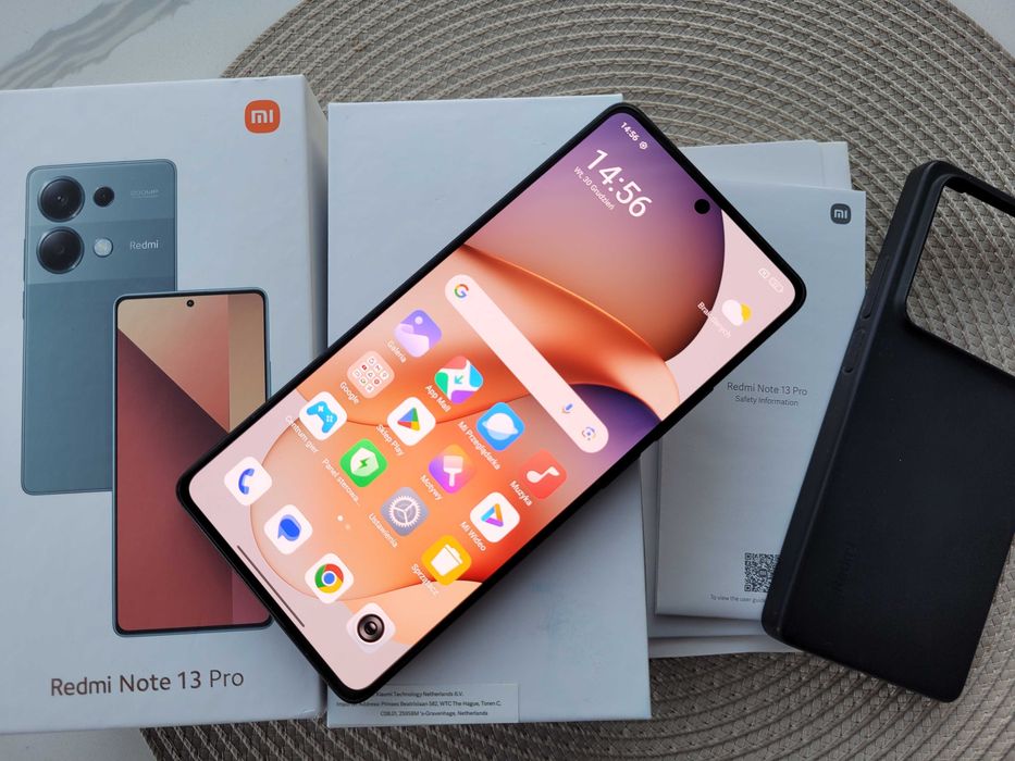 Xiaomi Redmi Note 13 Pro 256GB/8GB Black Dual Sim 200Mpx! BDB stan!