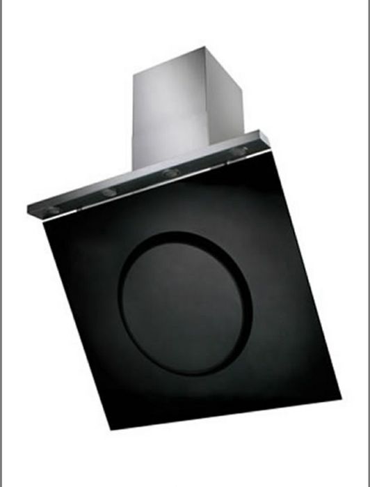 Витяжка потужна 80*80 interline VIP BL A 80 вытяжка кухонная мощная