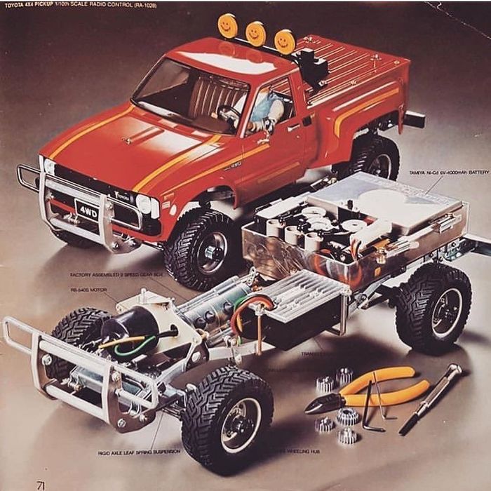 Toyota Hilux Tamiya rc