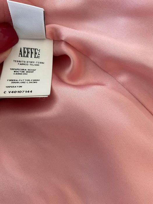 Роскошная подиумная шуба лама, Alberta Ferretti