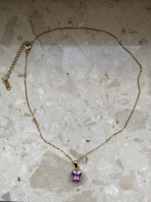 Naszyjnik pozłacany