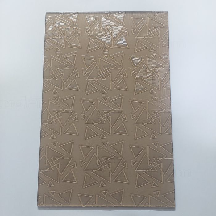 Стекло АТРИО для межкомнатных дверей (цвет бронза)