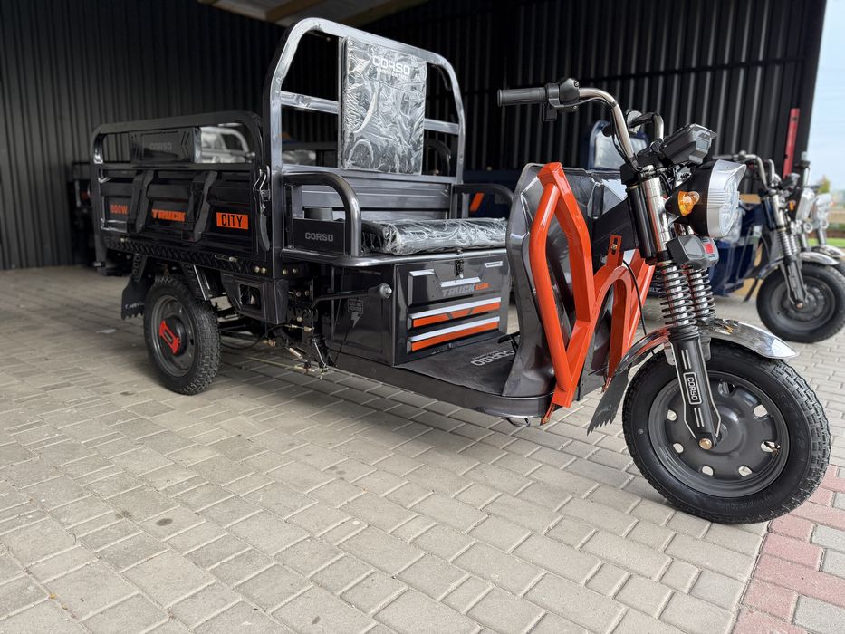 Електричний вантажний трицикл Corso City Truck